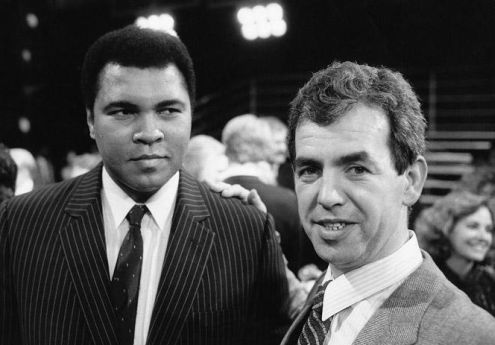 Muhamed Ali i Vinko Bogataj 1981. godine (FOTO: www1.realclearsports.com)