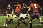 Sa utakmice Jugoslavija - Španija 1:0 u Frankfurtu