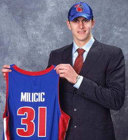 Darko Miličić na draftu 2003. godine
