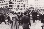 Slavlje domaćina na Starom placu nakon utakmice sa Zvezdom