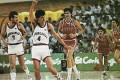 Detalj sa utakmice Jugoslavija - SSSR 90:91 na SP za košarkaše 1986. godine