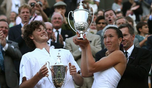 Uspesi mešovitih parova na Vimbldonu