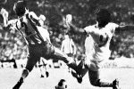 Detalj sa utakmice Atletiko - Partizan (0:1) na turniru u Madridu 1973. godine