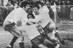 Rados igrača Hajduka posle postignutog gola protiv Crvene zvezde 1971. godine