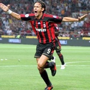 Radost Pipa Inzagija nakon gola u Milanu
